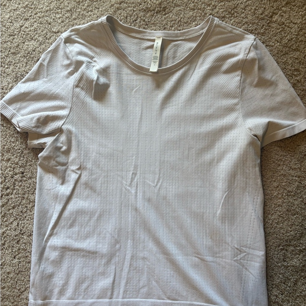 Athleta Short Sleeve Athletic Top
